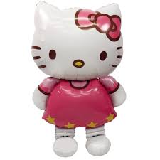 Balon Folie figurina mare Hello Kitty