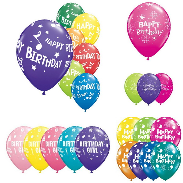baloane personalizate Happy Birthday