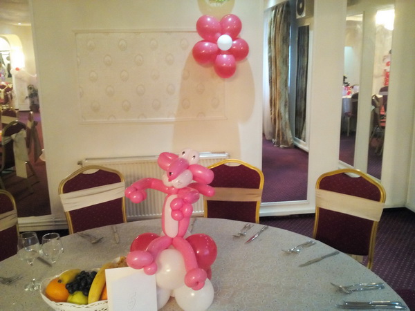 pantera roz baloane modelaj